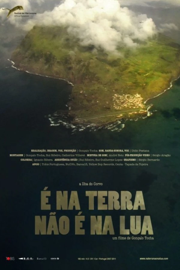 É na Terra não é na Lua Plakat