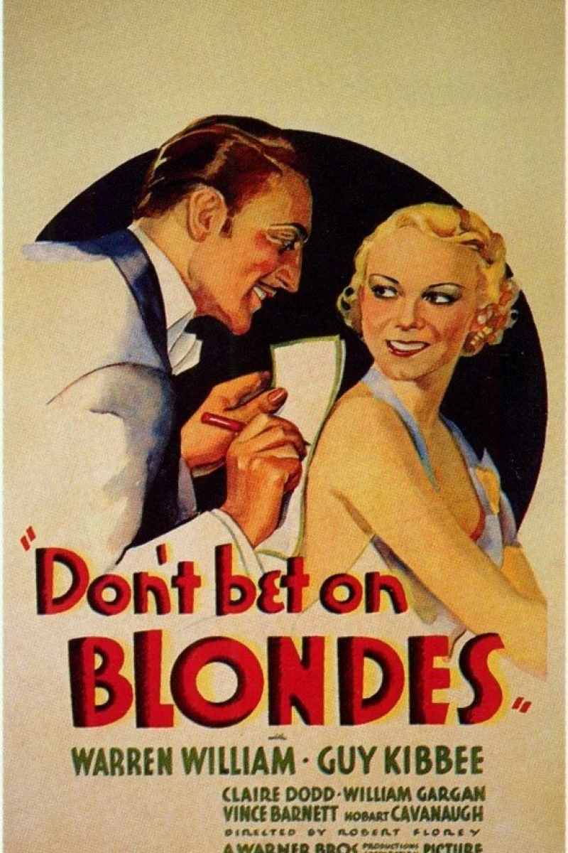 Don't Bet on Blondes Plakat