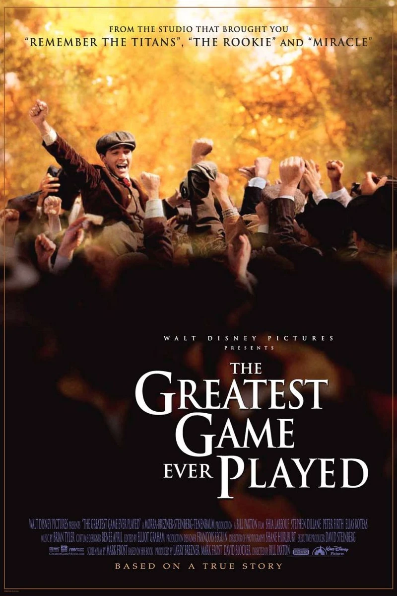 The Greatest Game Ever Played Plakat