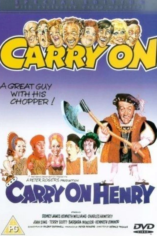 Carry on Henry VIII Plakat