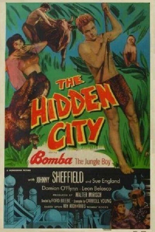 Bomba and the Hidden City Plakat