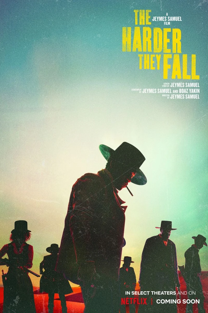 The Harder They Fall Plakat