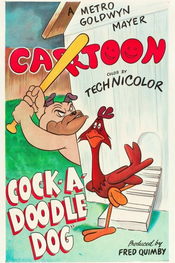 Cock-a-Doodle Dog Plakat