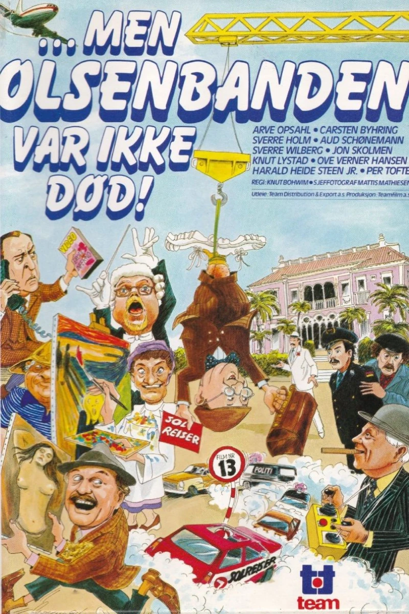 'Men Olsenbanden var ikke død!' Plakat