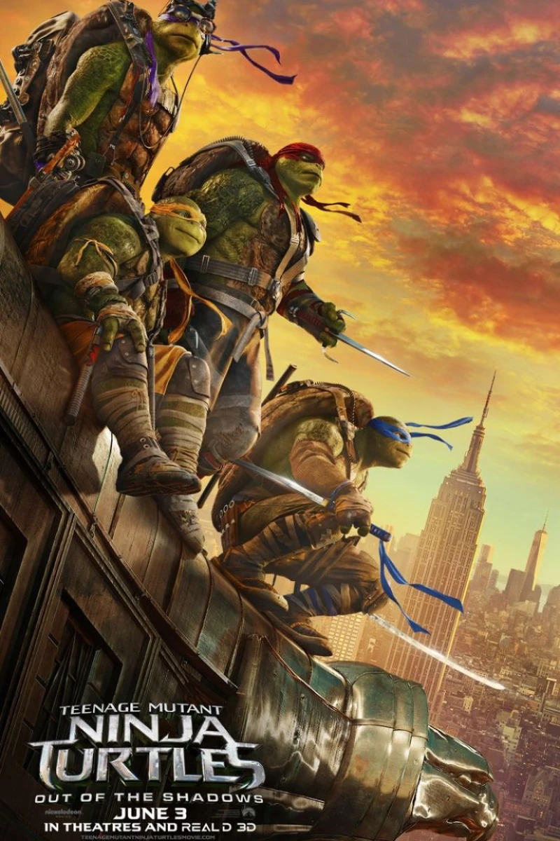 Teenage Mutant Ninja Turtles: Out of the Shadows Plakat