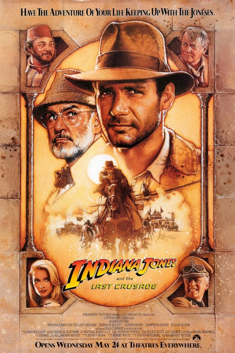 Indiana Jones og det sidste korstog Plakat
