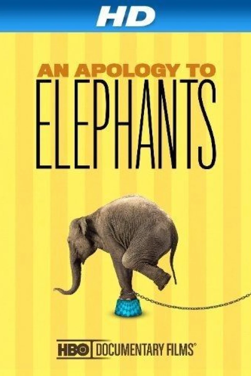 An Apology to Elephants Plakat