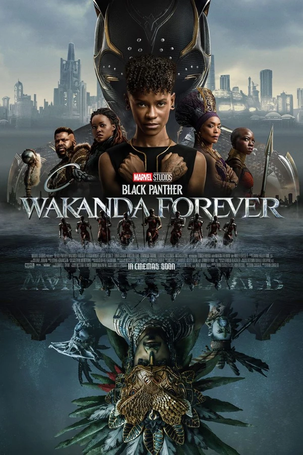 Den Sorte Panter : Wakanda Forevigt Plakat