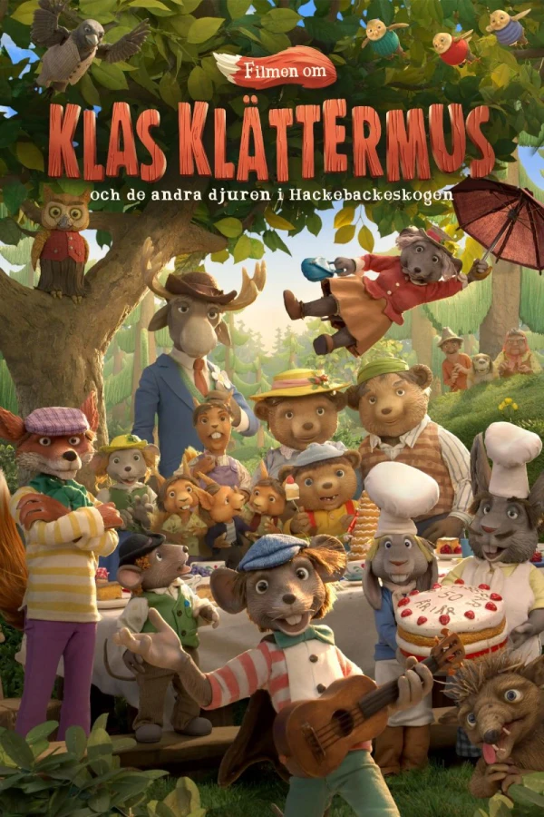 Dyrene i Hakkebakkeskoven Plakat
