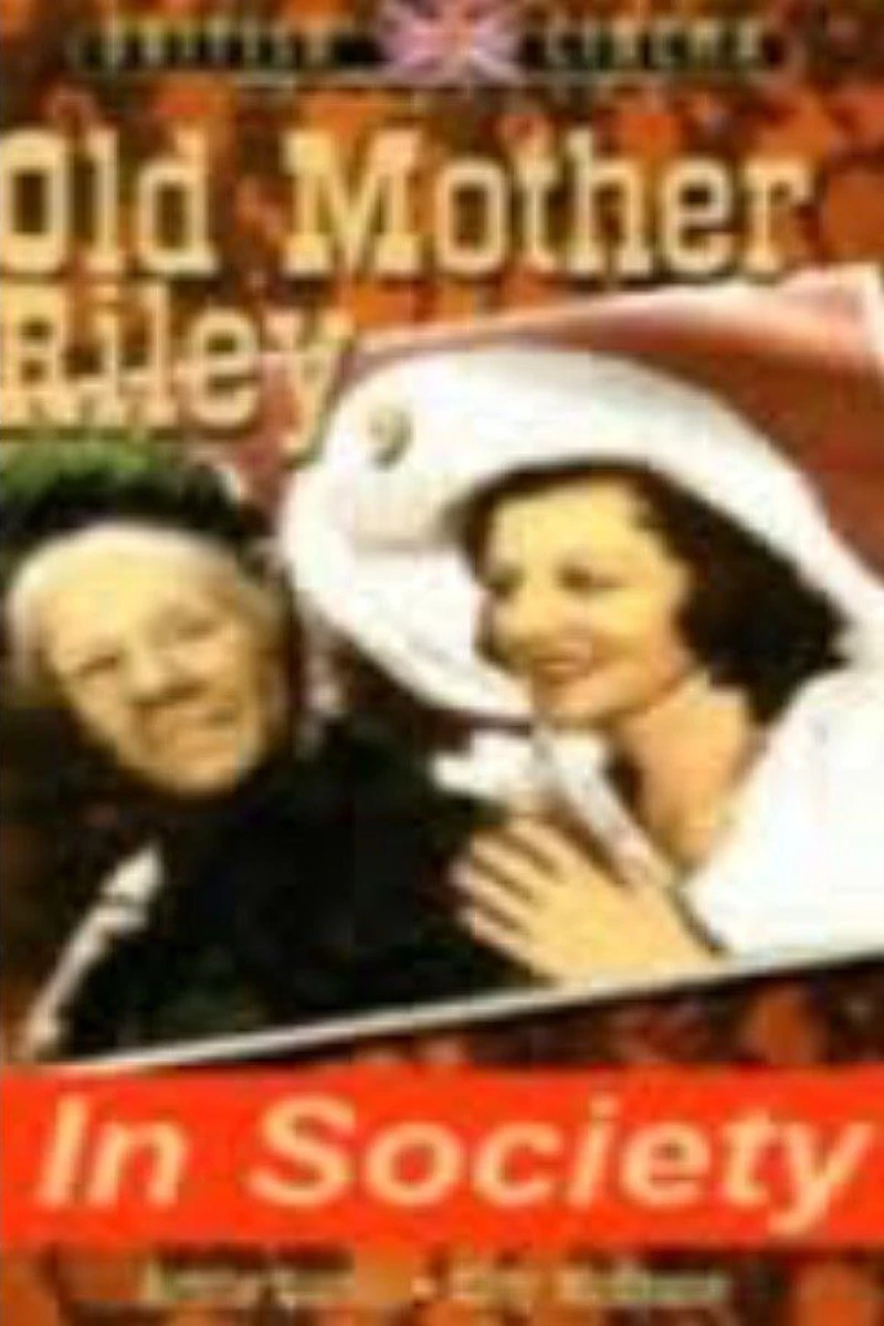 Old Mother Riley in Society Plakat