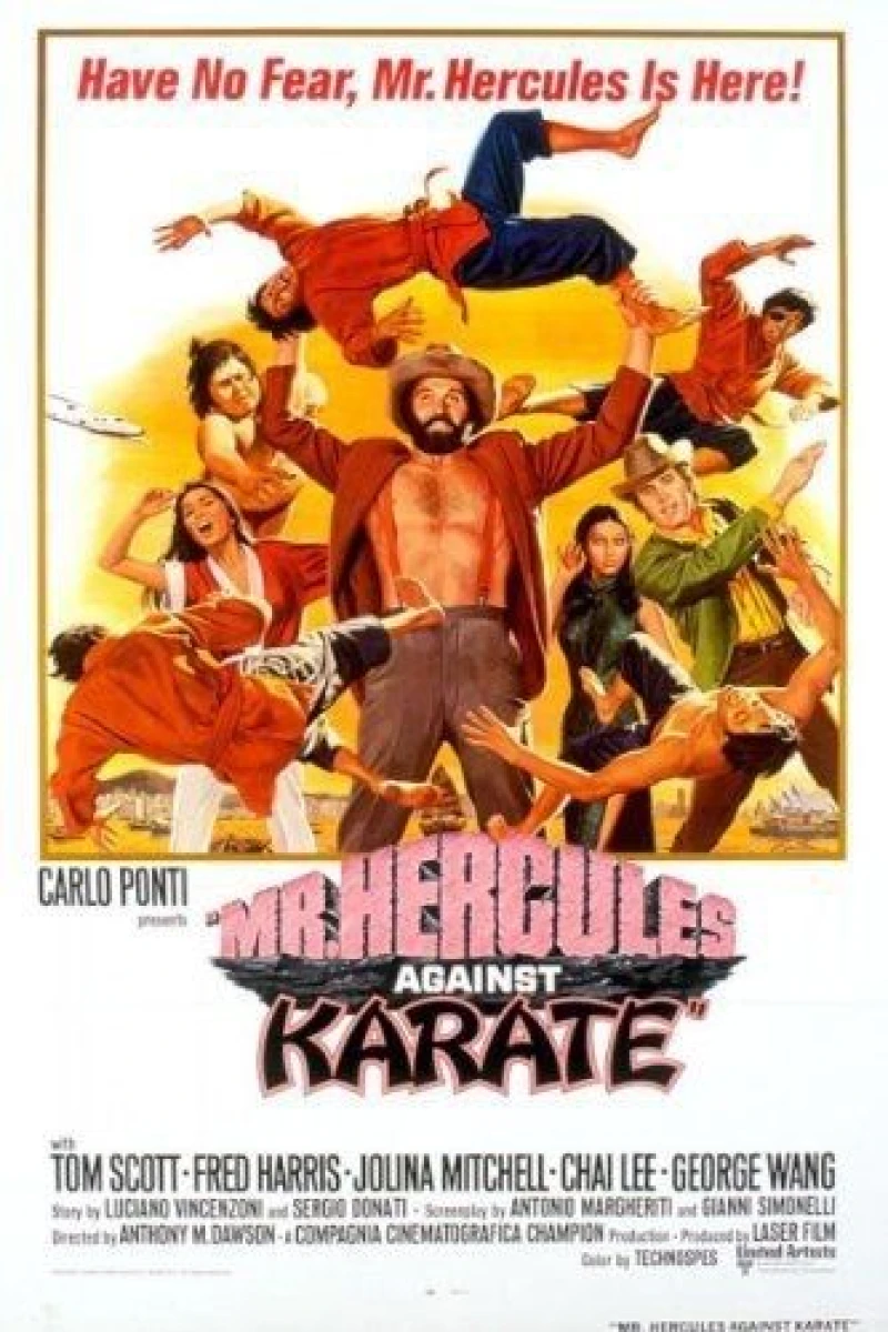 Mr. Hercules Against Karate Plakat