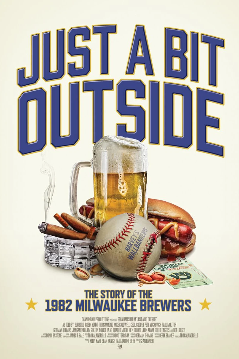 Just a Bit Outside: The Story of the 1982 Milwaukee Brewers Plakat