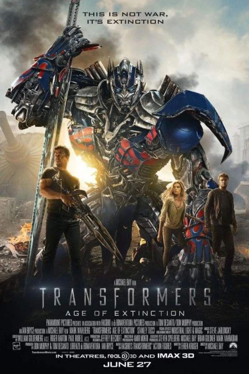 Transformers: Age of Extinction Plakat