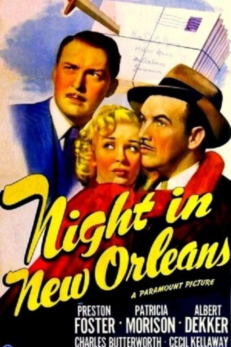 Night in New Orleans Plakat