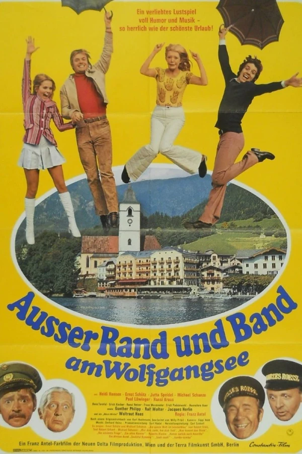 Außer Rand und Band am Wolfgangsee Plakat