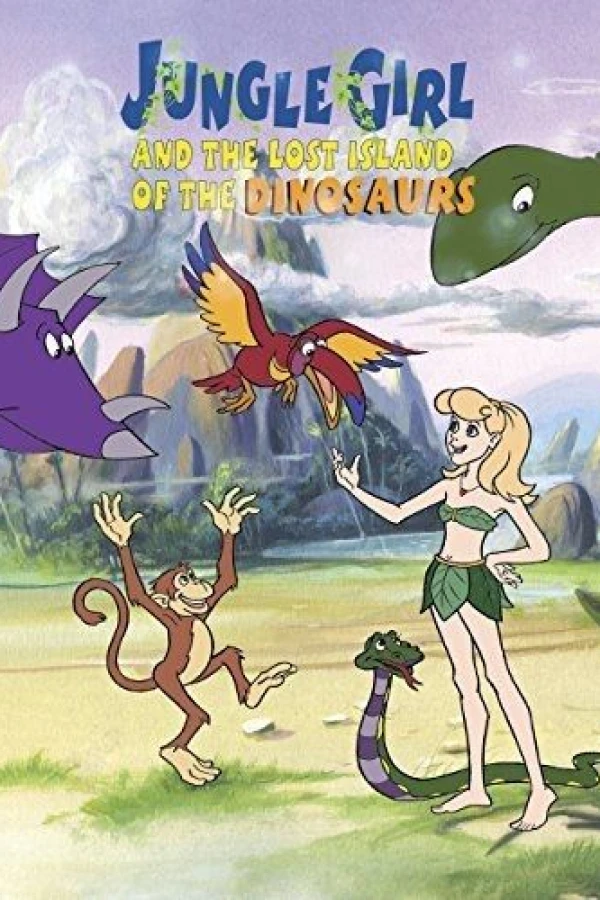 Jungle Girl the Lost Island of the Dinosaurs Plakat