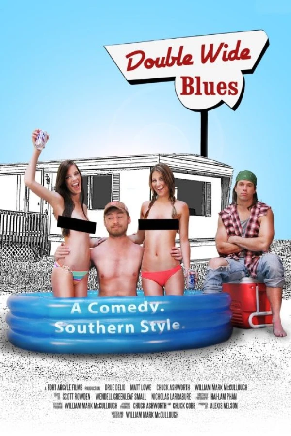 Double Wide Blues Plakat