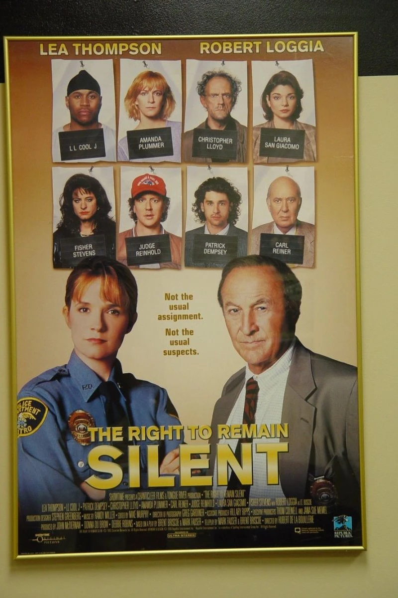 The Right to Remain Silent Plakat