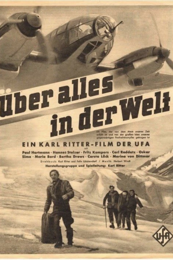 Über alles in der Welt Plakat