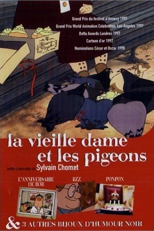 The Old Lady and the Pigeons Plakat