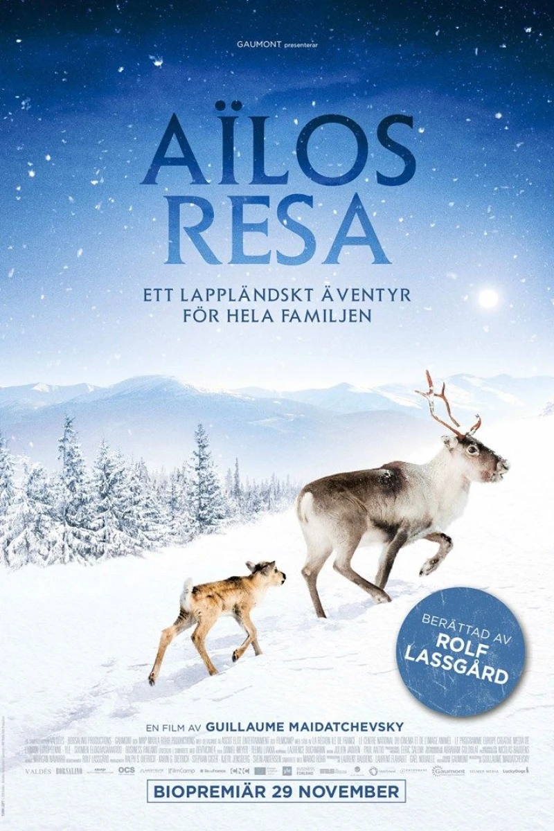 A Reindeer's Journey Plakat