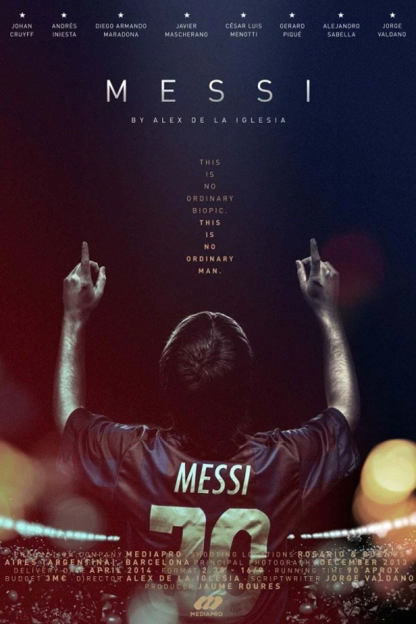 Messi Plakat