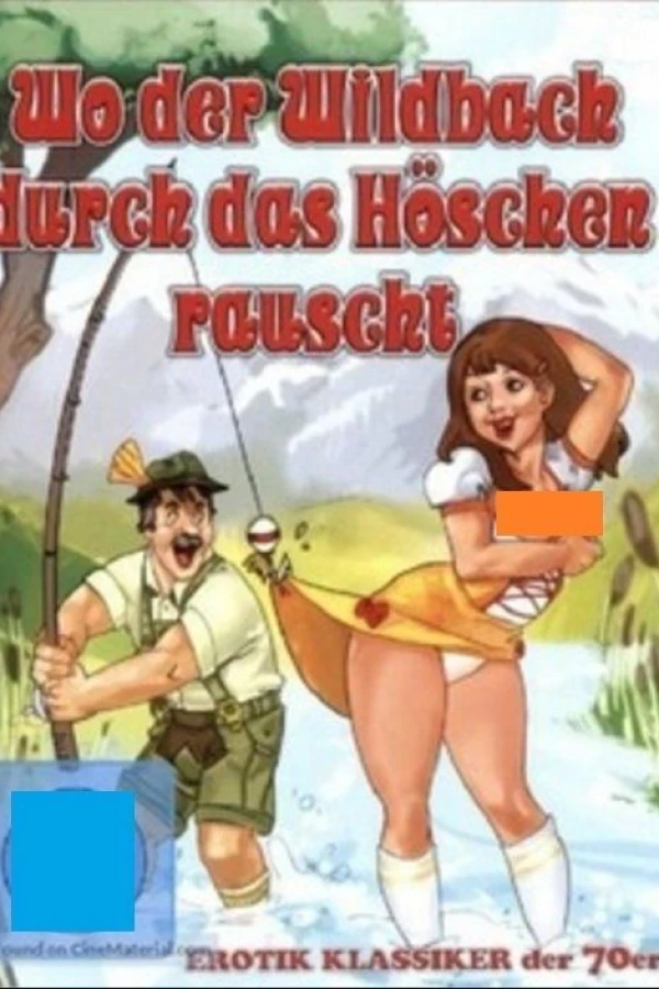 Wo der Wildbach durch das Höschen rauscht - Witwen-Report Plakat