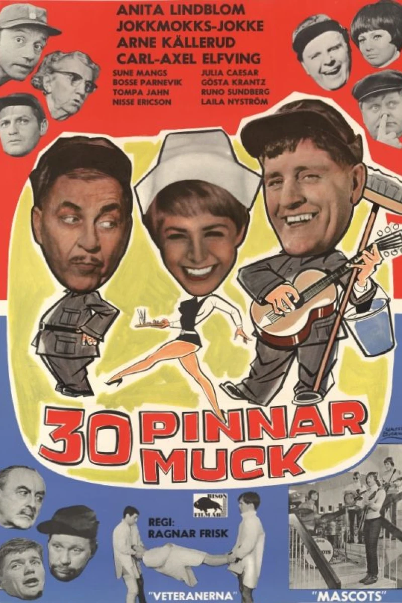 30 pinnar muck Plakat