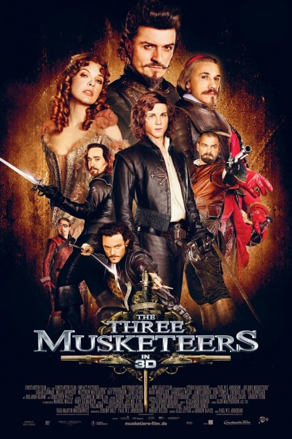 De tre musketerer Plakat