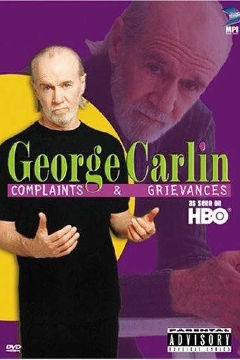 George Carlin: Complaints Grievances Plakat