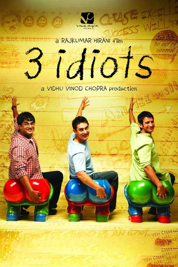 3 Idiots Plakat