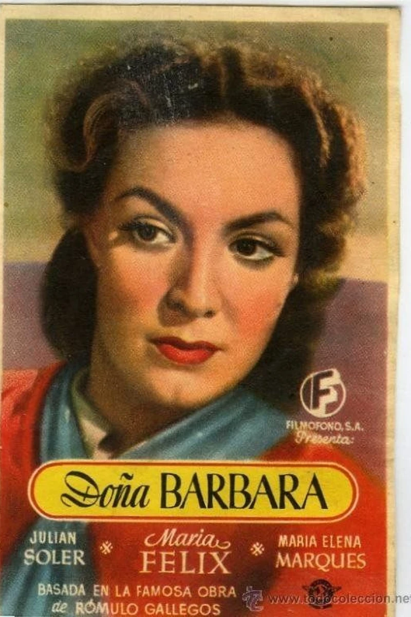 Doña Bárbara Plakat