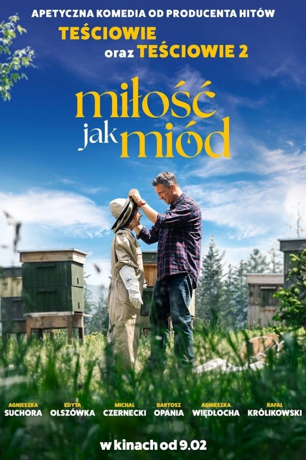 Milosc jak miód Plakat