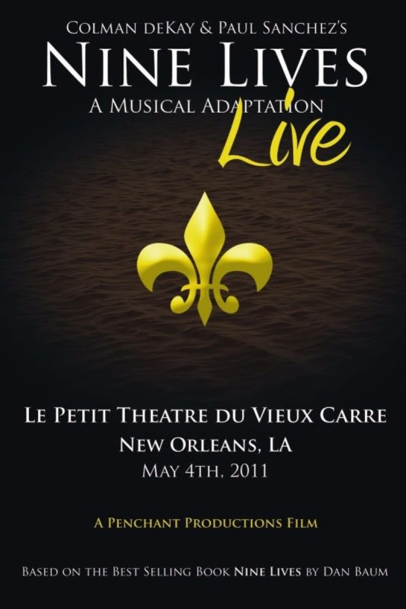 Nine Lives: A Musical Adaptation Live Plakat