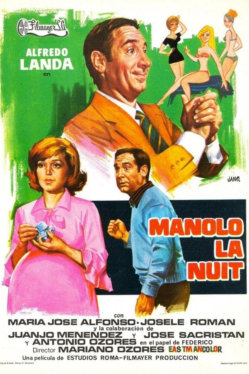 Manolo by Night Plakat