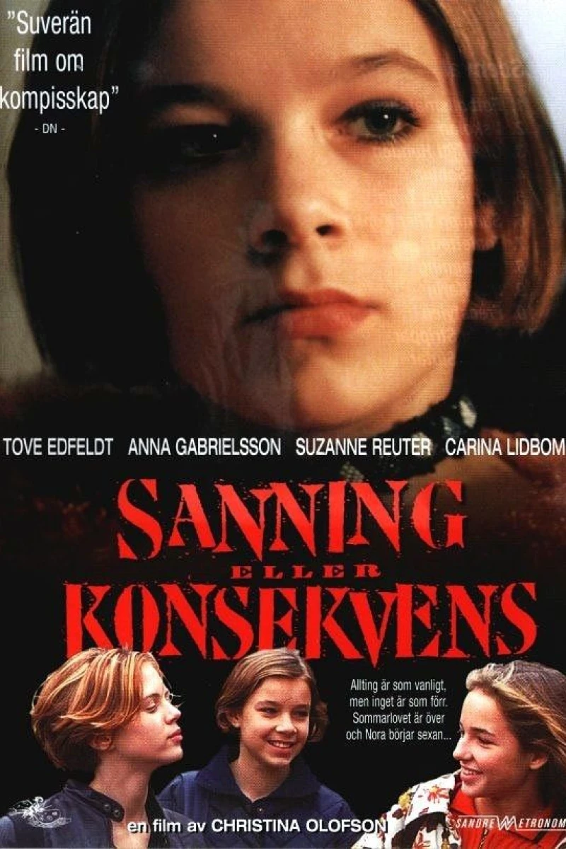 Sanning eller konsekvens Plakat