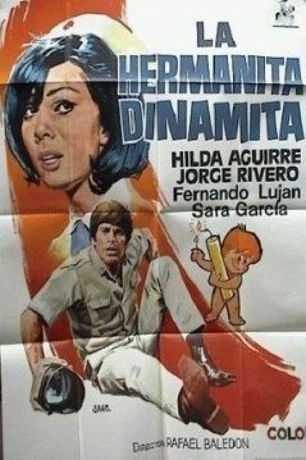 La hermanita Dinamita Plakat