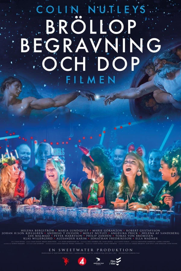 Bröllop, begravning och dop - Filmen Plakat