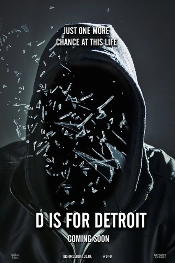 D is for Detroit Plakat