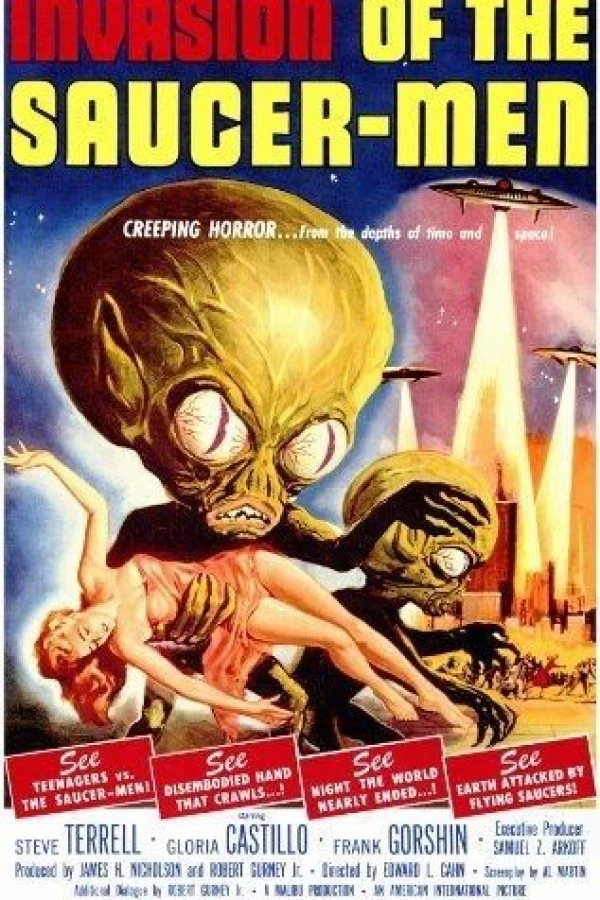 Invasion of the Saucer Men Plakat