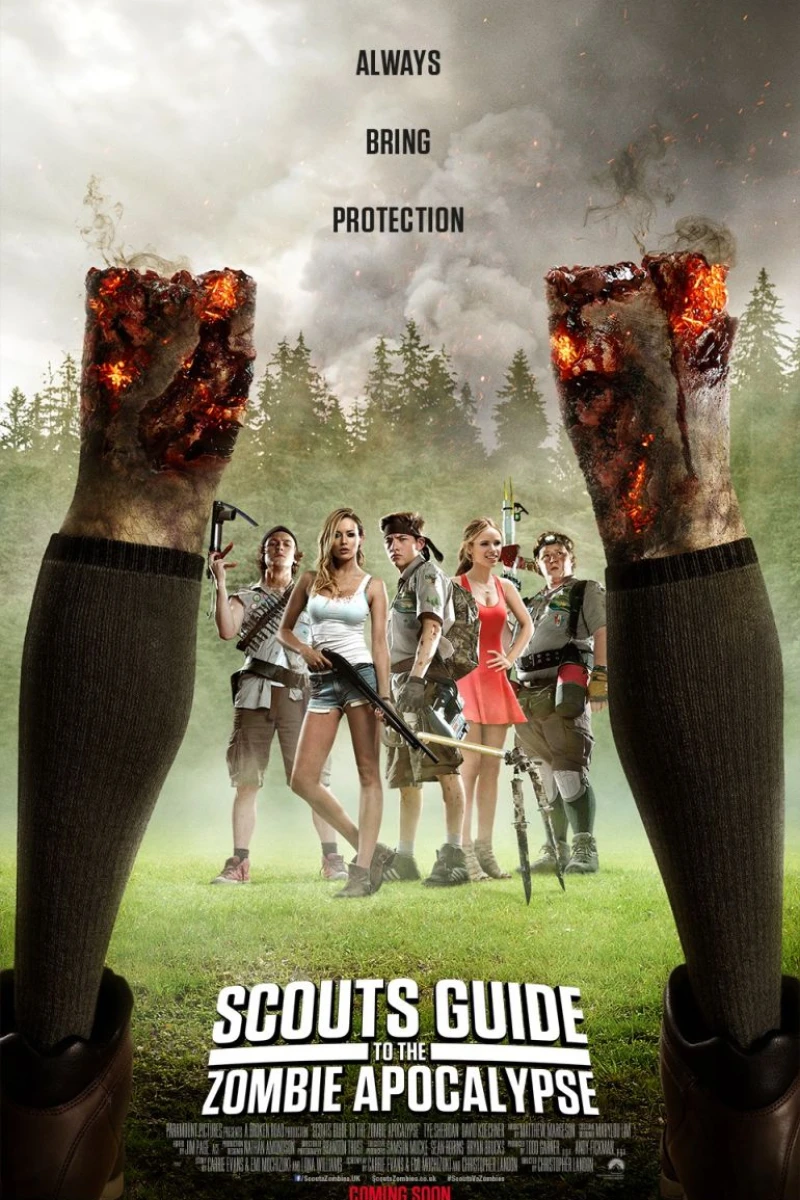 Scouts Guide to the Zombie Apocalypse Plakat