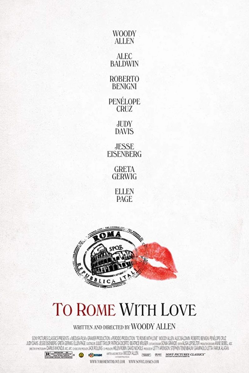 To Rome With Love Plakat