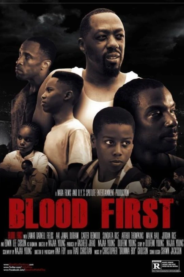 Blood First Plakat