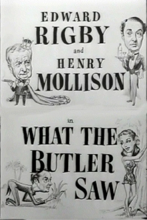 What the Butler Saw Plakat