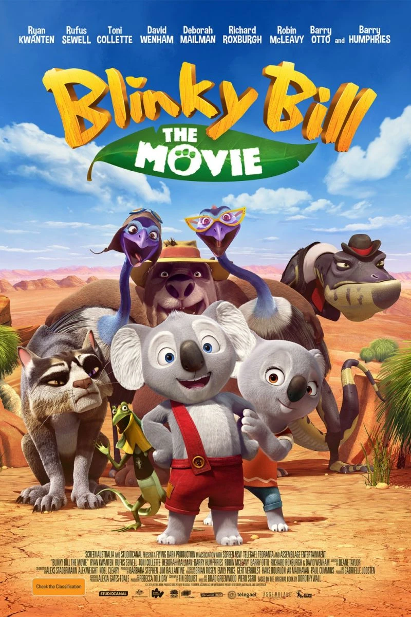 Blinky Bill på eventyr Plakat