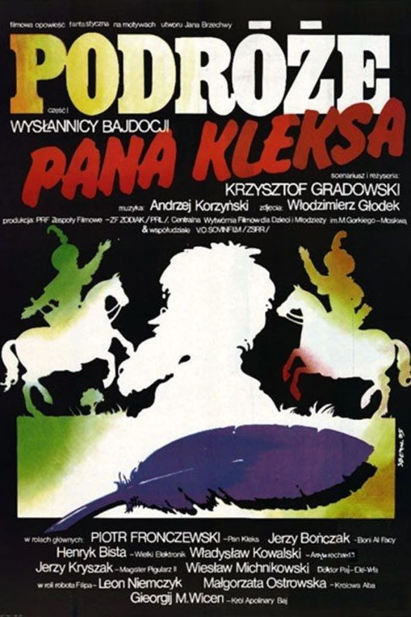 Podróze pana Kleksa Plakat