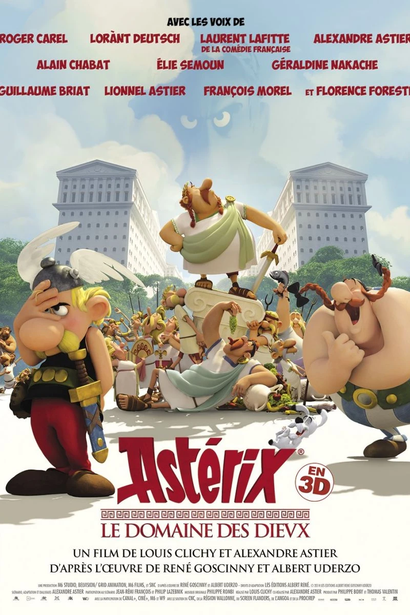 Asterix og Byplanlaeggeren Plakat