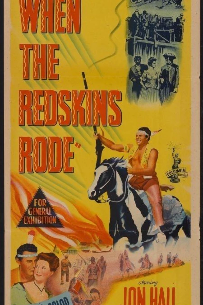 When the Redskins Rode Plakat