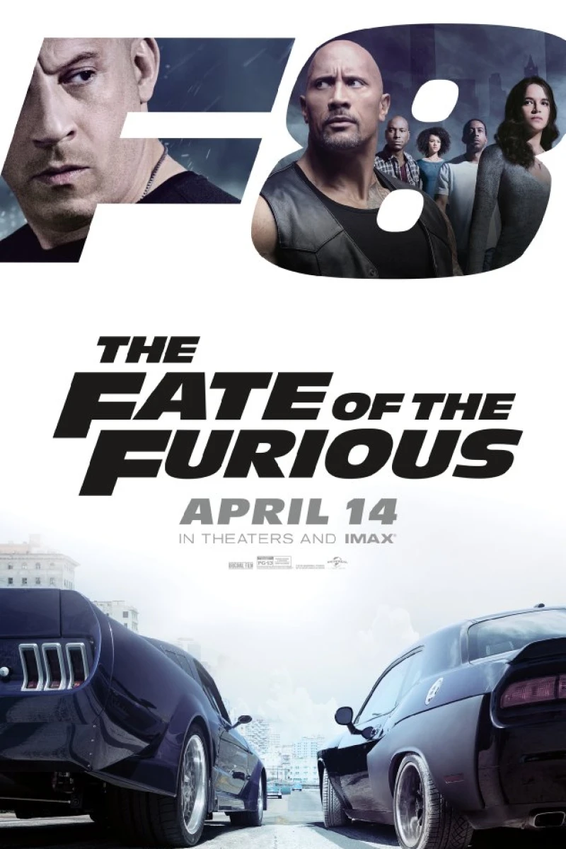 Fast Furious 8 Plakat