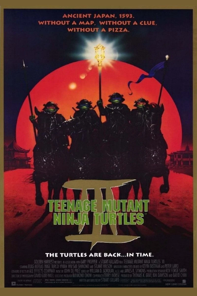 Teenage Mutant Ninja Turtles III Plakat